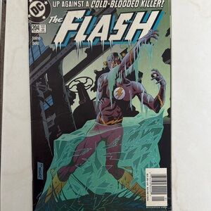 DC Comics The Flash Comic with Red and Green Cover